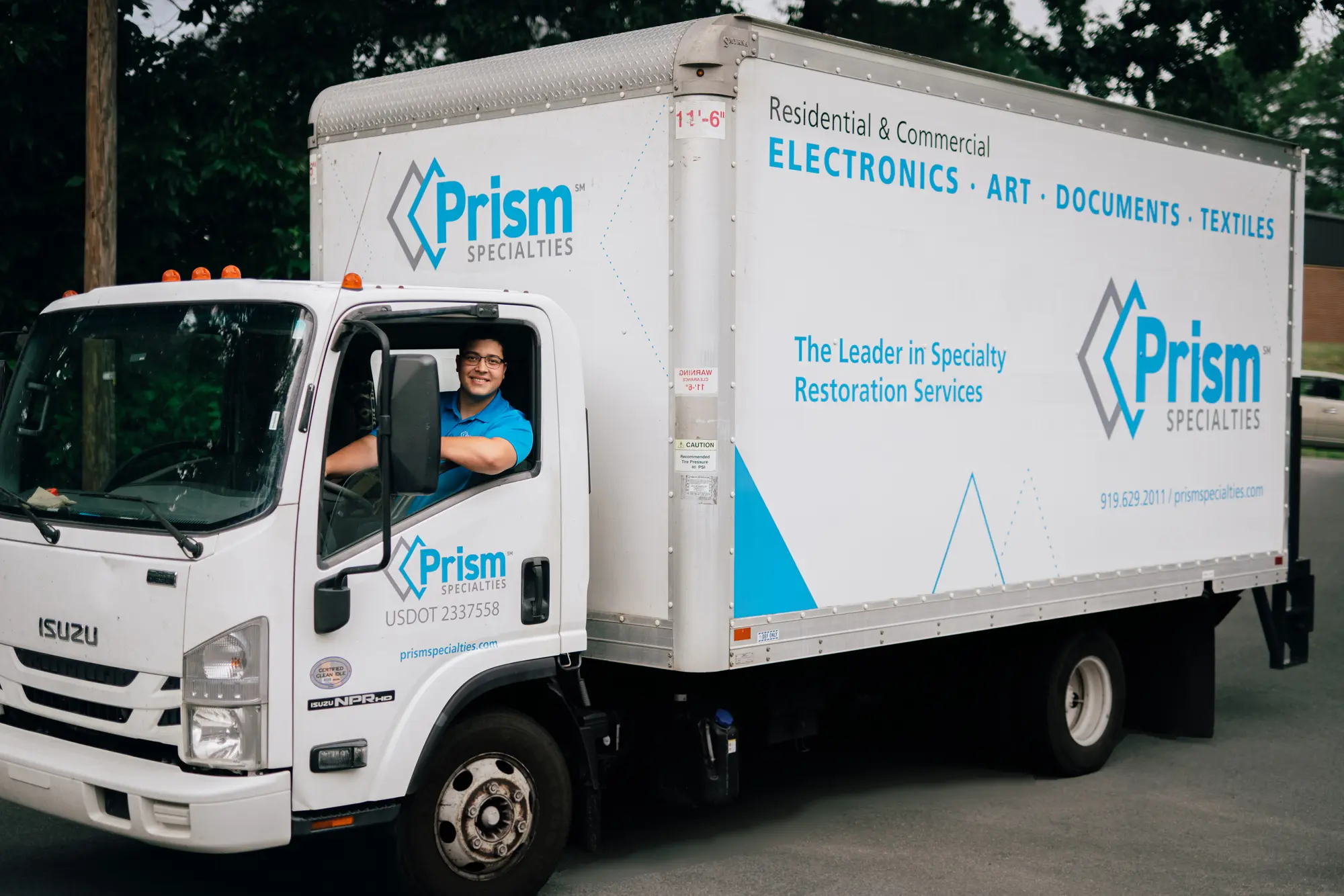 Commercial large loss restoration services